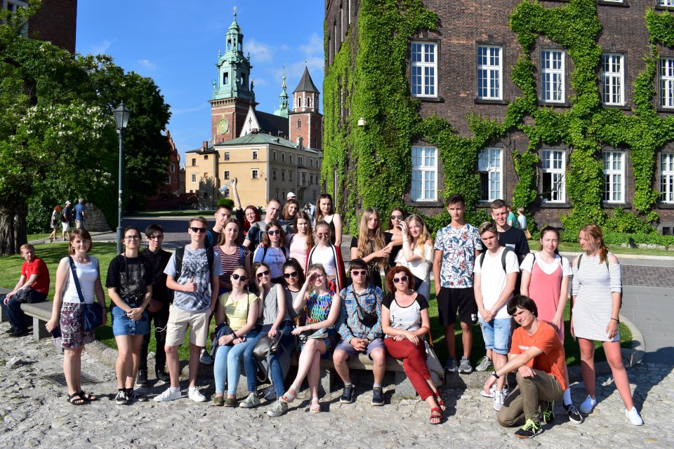 Учасники проекту досліджують історичну спадщину у «Серці» - Вавельський замок, Краків
